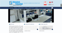 Desktop Screenshot of metaltekkimya.com.tr
