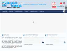 Tablet Screenshot of metaltekkimya.com.tr